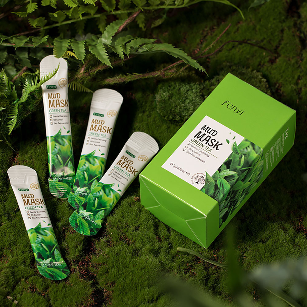 قناع الطين الأخضر من فيني، مجم - مراجعة Green Tea Cleansing Clay Mask وسعره